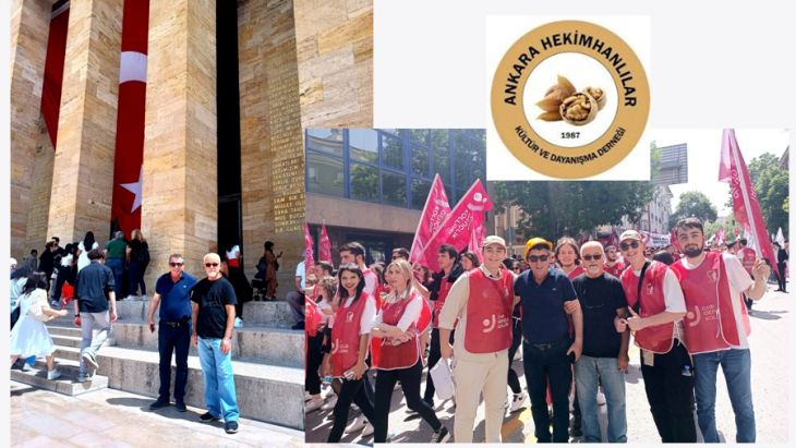 Ankara Hekimhanlılar Kültür Derneği Yöneticileri Anıtkabir'de Ata'nın Huzurunda