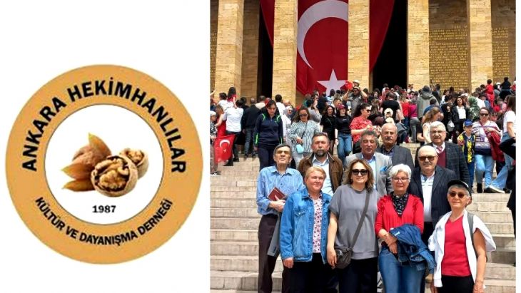 Ankara Hekimhanlılar Kültür ve Dayanışma Derneği Ata'nın Huzurunda