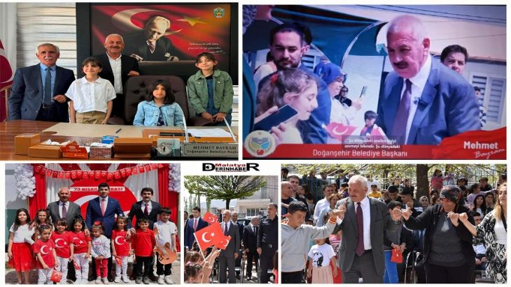 Doğanşehir Belediyesi 23 Nisan’da Çocukları Unutmadı