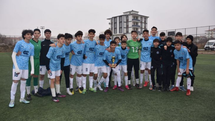 Malatya U 16 Futbol Liginde Malatya Şehirspor Şampiyon Oldu....